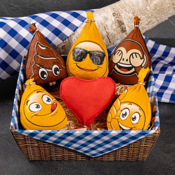 Wurstbaron® Gift Box Emoji Set, Sausage Gift with Salami