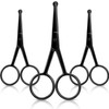 Mudder 3 Pieces Nose Hair Scissors Rounded Tip Scissors Facial