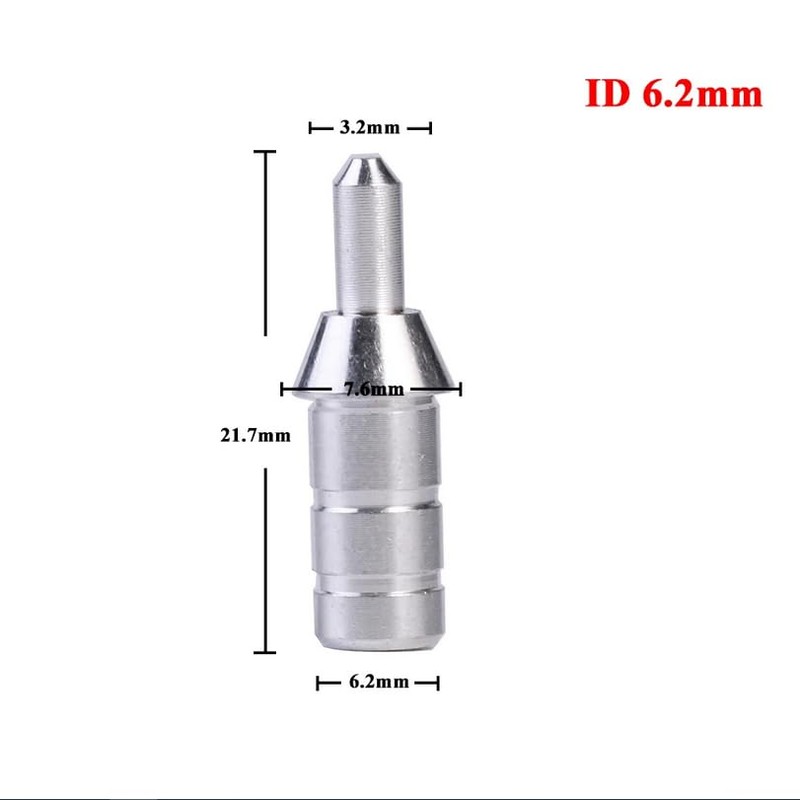 UP100 24 Sets Outer Diameter 6.2mm Pin Nock S Size