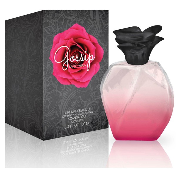 NEW Gossip Eau De Parfum Spray for Women, 3.4 Ounce 100 Ml - Impression of Victoria's Secret Scandalous