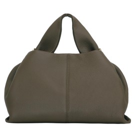 FILDENS Genuine Leather Retro Shoulder Crossbody Bag for Women, Chic Dumpling Bag and Cute Cloud Handbag for Women