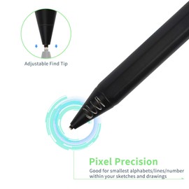 Bbata fro Lenovo Tab P12 Pro/P11 Pro Stylus Pen, Active Stylus Electronic Pen Compatible with Lenovo Tab P12 Pro/P11 Pro,Digital Pencil Sketching and Note-Taking Pens, Black