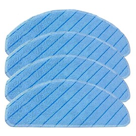 Ferbao Washable Mopping Pads Mop Cloth Rag Compatible with Ecovacs DEEBOT T9 MAX/T9 AIVI/T9 AIVI+/T9 Power Robot Vacuum Cleaner Accessories(4PCS)