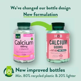 Holland & Barrett Calcium 600mg & Vit D 240 Tablets