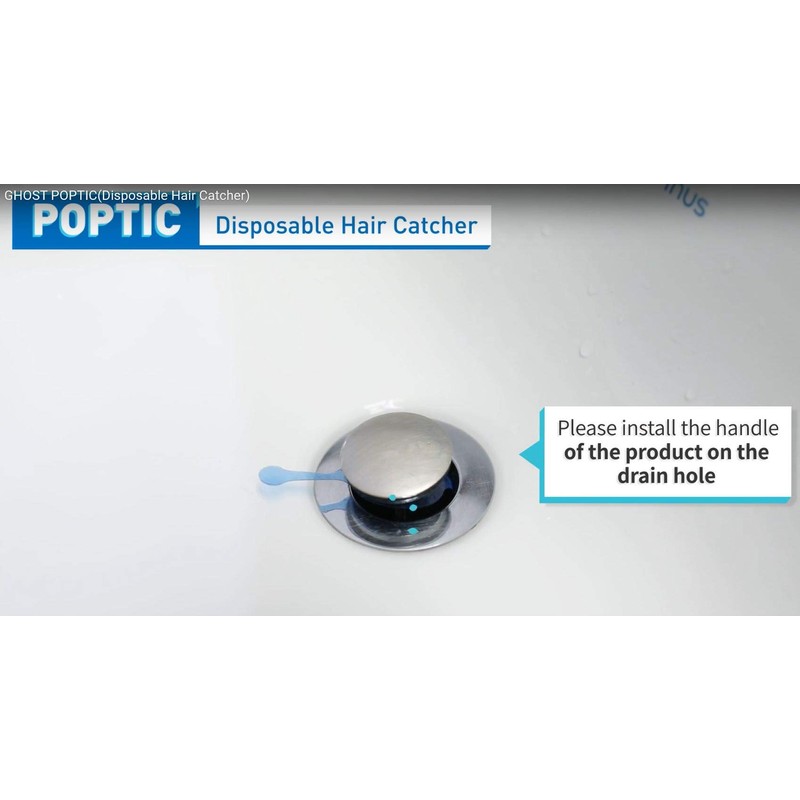 COSRAMY Ghost Drain Hair Collector and Disposable Hair Catcher for