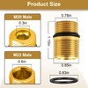 MEILLYOCEAN Pressure Washer Water Pump Outlet Fitting, M20 Male to