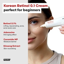 FRANKLY Retinol 0.1 Cream 30ml, 프랭클리 레티놀 0.1 크림, 30ml, 1개