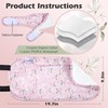 Pedobi 2 Pack Castor Oil Pack Wrap Organic Cotton for