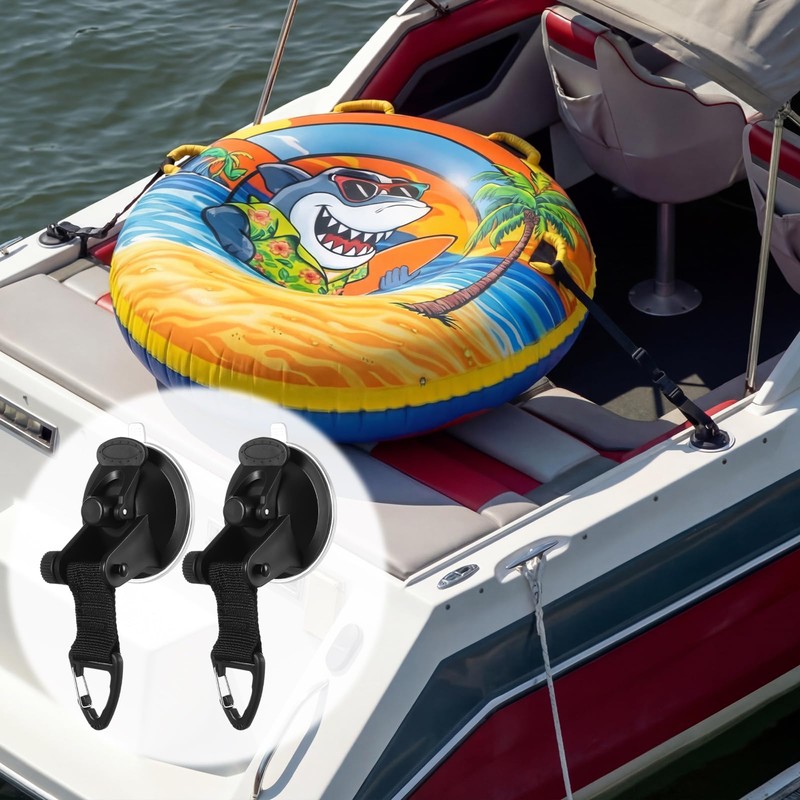 GliCraft 2 Sets Boat Tube Keeper 1-4 Riders Towable Tubes