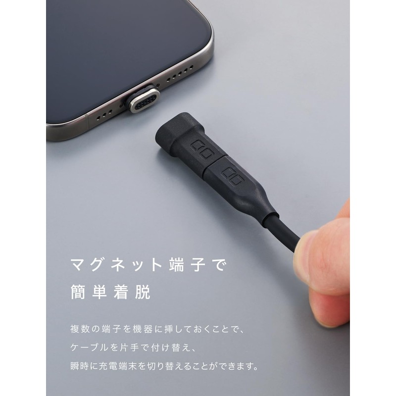 CIO USB-C Straight to Magnetic Converter Adapter