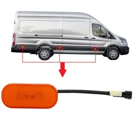 BIAREN Side Marker Light Lamp Lens For Ford Transit Mk8 2014 Onwards 1832493 BK3115442CB 1815768