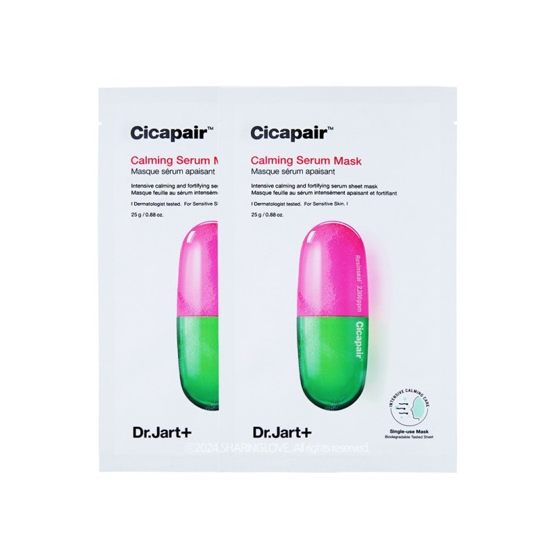 Dr. Jart+ Cicapair Calming Serum Mask Pack 2 Sheets (Individual