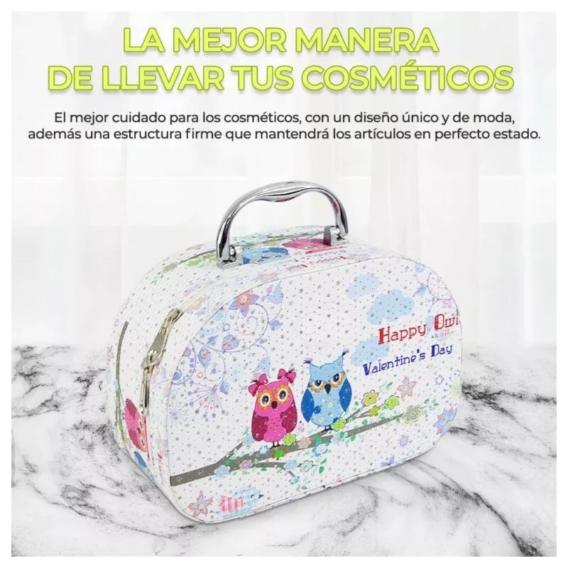 EG Kit De 3 Cajas Para Cosméticos Y Maquillajes