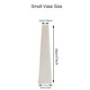 Small Ceramic Bud Vase Square Flower Single Stem Vases White