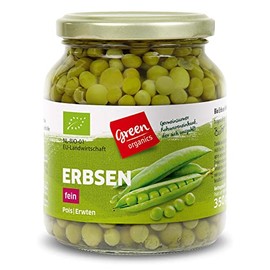 green Peas in a Jar (350 g) - Organic