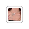 Cimenexe Bohemian Crystal Butterfly Choker Necklace Silver Cz Tennis Chain