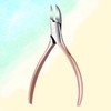 Nail and toenail self-care cuticle removal nail care nipper 2ea
