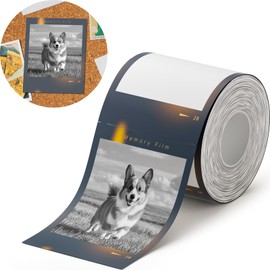 NIIMBOT Photo Label only for B21 Pro Label Printer, 2.1x2.6in (54x67mm) Thermal Photo Paper, Waterproof Sticker Card for Scrapbook DIY (Best Years)