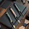 Colarr 12 Pack Woodturning Pen Kit Twist Ballpoint Pen Kit