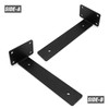 UOIENRT 8 Pcs L Bracket Wall Shelf Support 6 Inch,