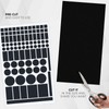 4pcs Dimming Stickers，LED Light Blackout Sticker Light Dimming Stickers, Suitable