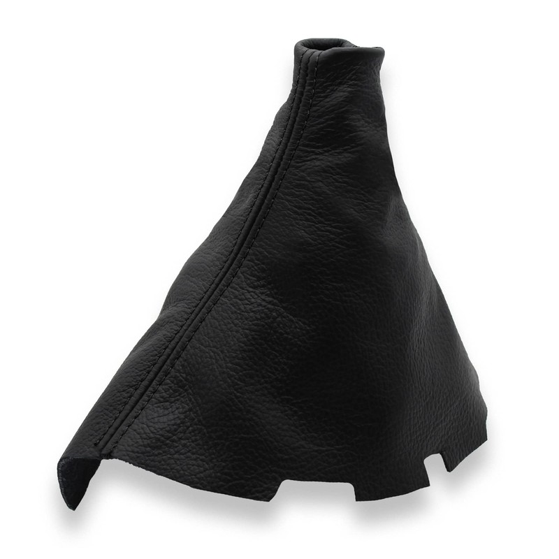 JPstraps - Gear Stick Gaiter Genuine Leather Black Compatible with