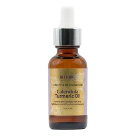 Aceite Orgánico Natural 100 % Puro De Caléndula Y Cúrcuma, P