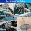 THINKWORK Car Wash Kit, Car Washing Brush with Long Handle,
