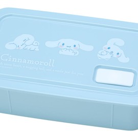 Sanrio 292826 Sanrio Lunch Box, Cinnamoroll, Cinnamoroll, 2.0 x 7.1 x 3.7 inches (5 x 18 x 9.5 cm), New Life, Lunch Goods, Character