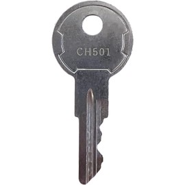 KeyPower (5) CH501 Toolbox Keys for Truck Tool Box Lock Latch, Pack of 5 Keys