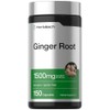 Horbäach Ginger Root Extract Supplement | 150 Capsules | Traditional