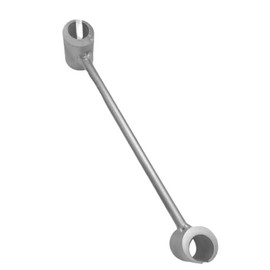 LYJZYXGS Hinges Gap Adjusting Wrench,Residential Door Hinge Adjustment Tool，Spanner Key For Round Bolt Adjustable Wrench Tool(Silver B)