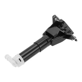 INFINAUTO Headlight Washer Nozzle Front Driver Side Headlight Headlamp Washer Nozzle Jet Sprayer No.76885TA0M01 for Honda Accord 2008-2023 Plastic Black White