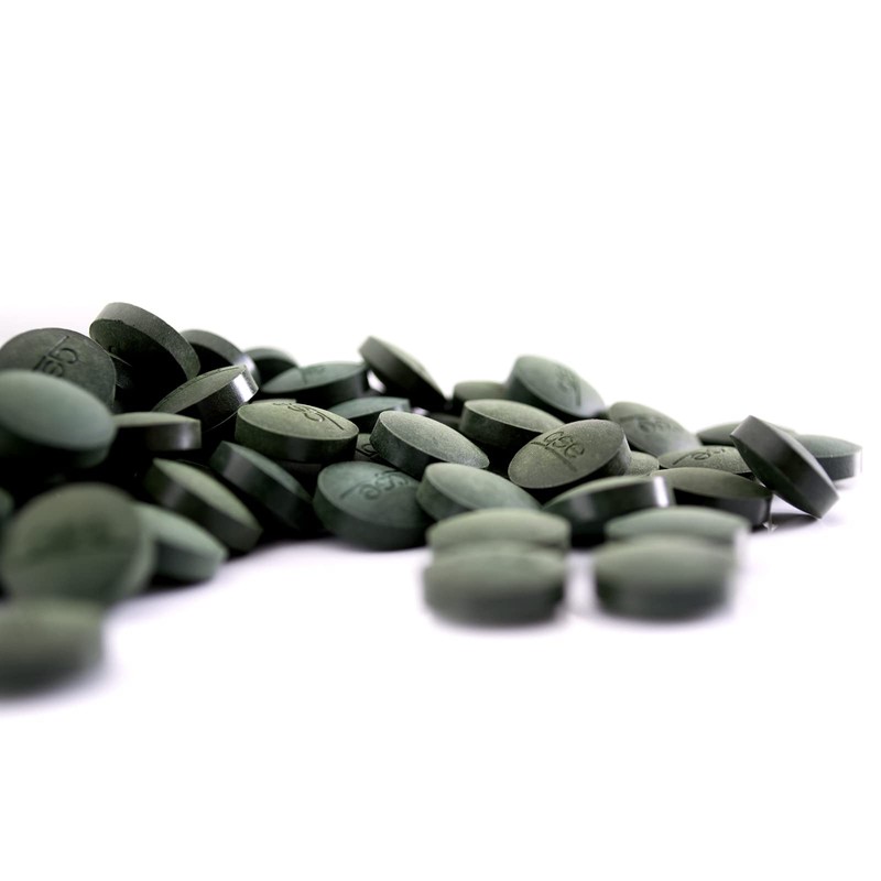 Spirulina 500 mg Organic Land Tablets Pack of 550