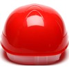 Pyramex Ridgeline 4 Point Glide Lock Suspension Bump Cap, Red
