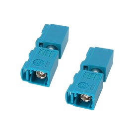 eMagTech 2pcs Fakra Z Adapter Female to Female Connector for Automotive Telematics GPS Radio Systems Antenna Applications Water Blue