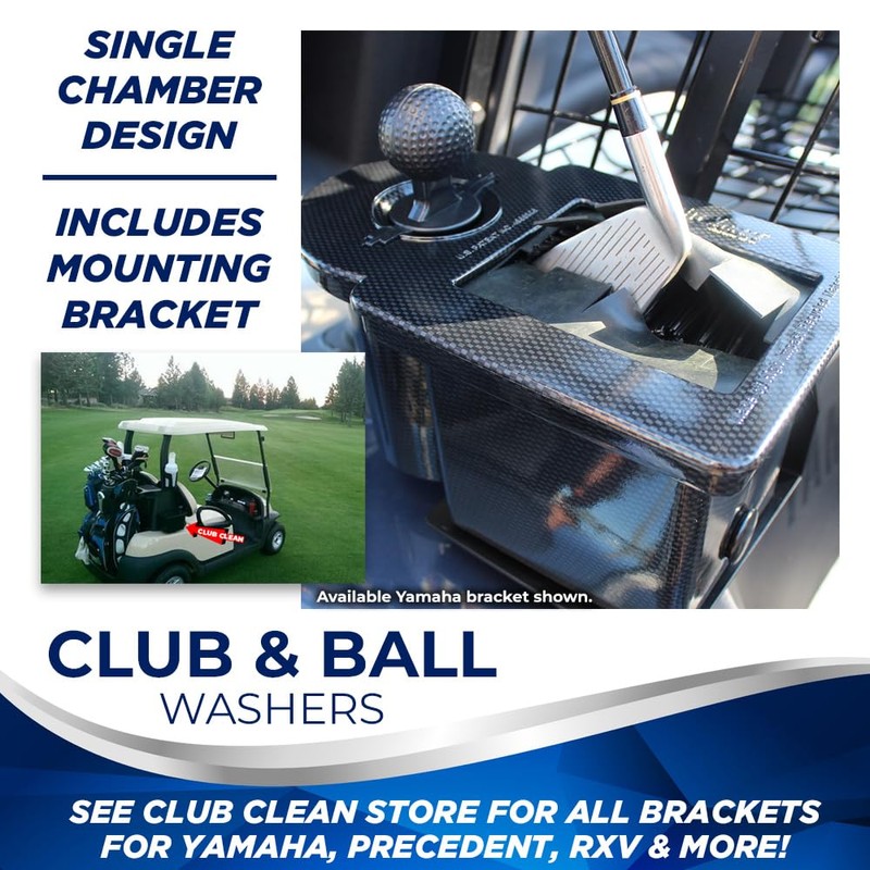 Club Clean - Original Ball and Club Cleaner/Washer with Universal