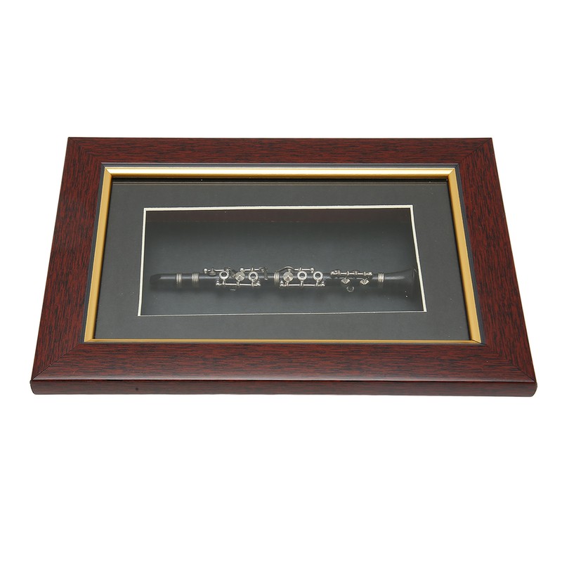 Miniature Flute Exquisite Color Photo Frame Packed Elegant Durable Mini