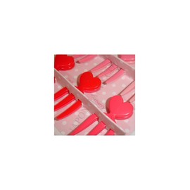 ハートフォークピック 12P P-2869