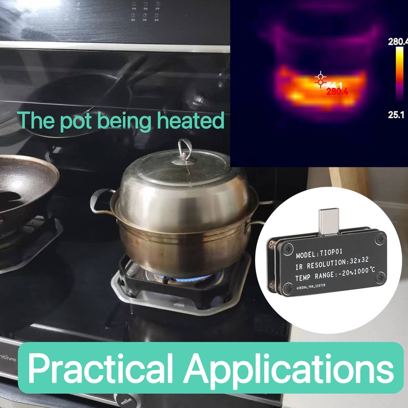 Phone Thermal Imaging Lens 32 X 32 Mini Various Modes