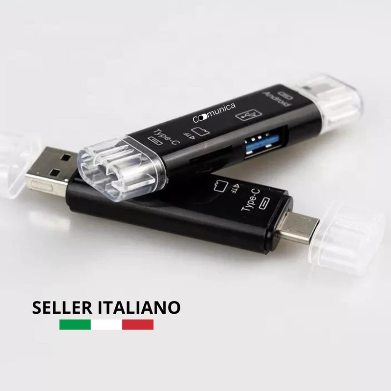 SD USB 2.0 Card Reader with Otg Function for Micro