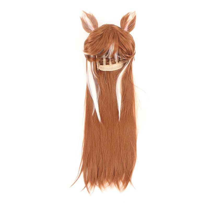 Cosplay Wig Long Straight Adjustable Exquisite Game Anime Cosplay Synthetic