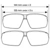 Uvex I-3 S AR Safety Glasses - Supravision AR -