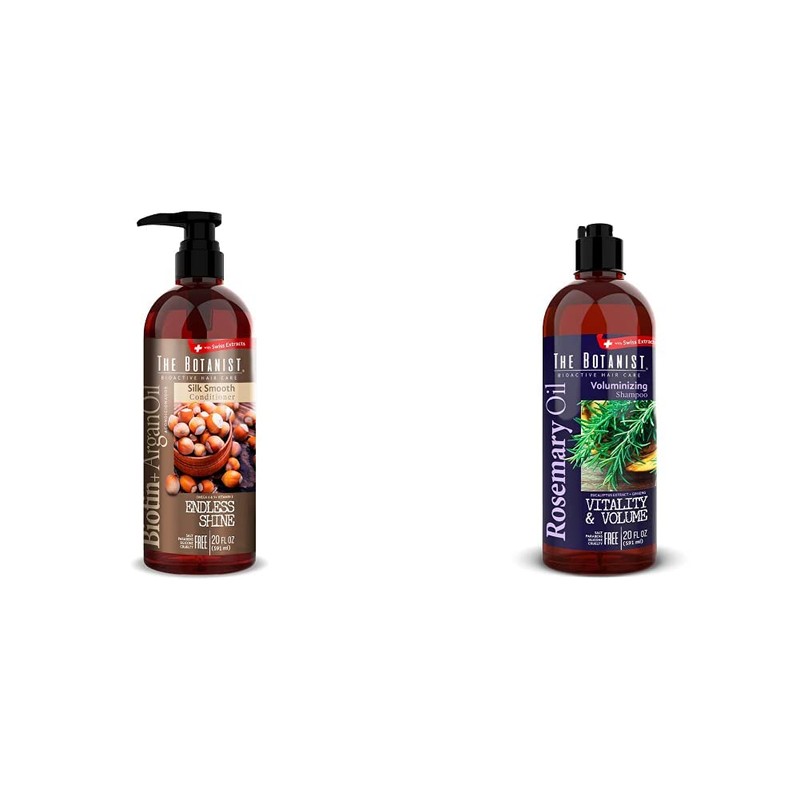 The Botanist Acondicionador Biotin Argani Oil 591 ml Champú Aceite