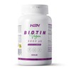 Biotin 5000 MCG from HSN 120 Vegetable Capsules in the Form of D-Biotin Vitamin for Hair, Nails and Skin for Growth + Strengthening + Prevent Fall Non-GMO, Vegan, Gluten Free