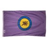 Great Seal Choctaw Nation Purple Large Flag Banner 3x5FT Tribe