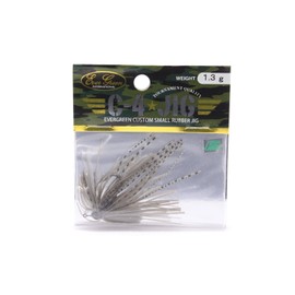 EVERGREEN Rubber Jig C-4 Jig 0.05 oz (1.3 g) Secret Smoke #202