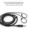 OKCSC MMCX Earphones Cable, 6 Core OFC Detachable Replacement Headphones