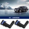 ECSiNG 2PCS Car Headlight Washer Connector Joint Elbow 1J0955665E Compatible