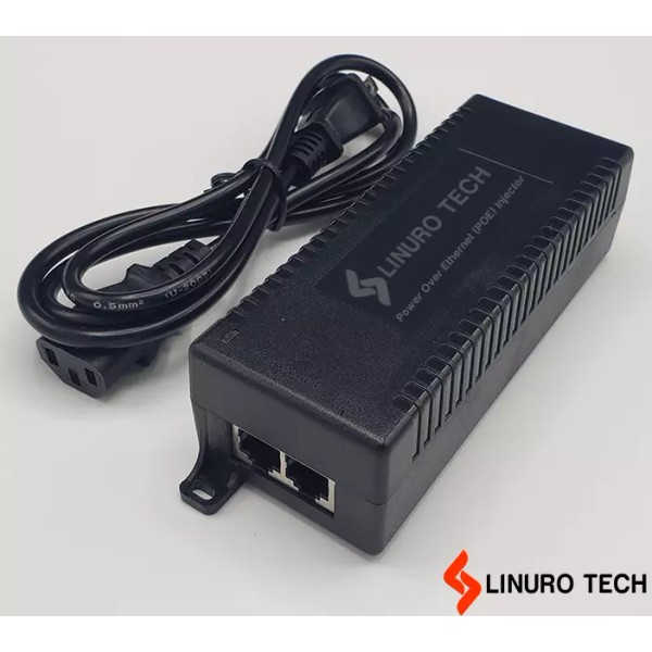 Linuro Tech POE Injector 60W (55V DC 1.10A) Wireless Access